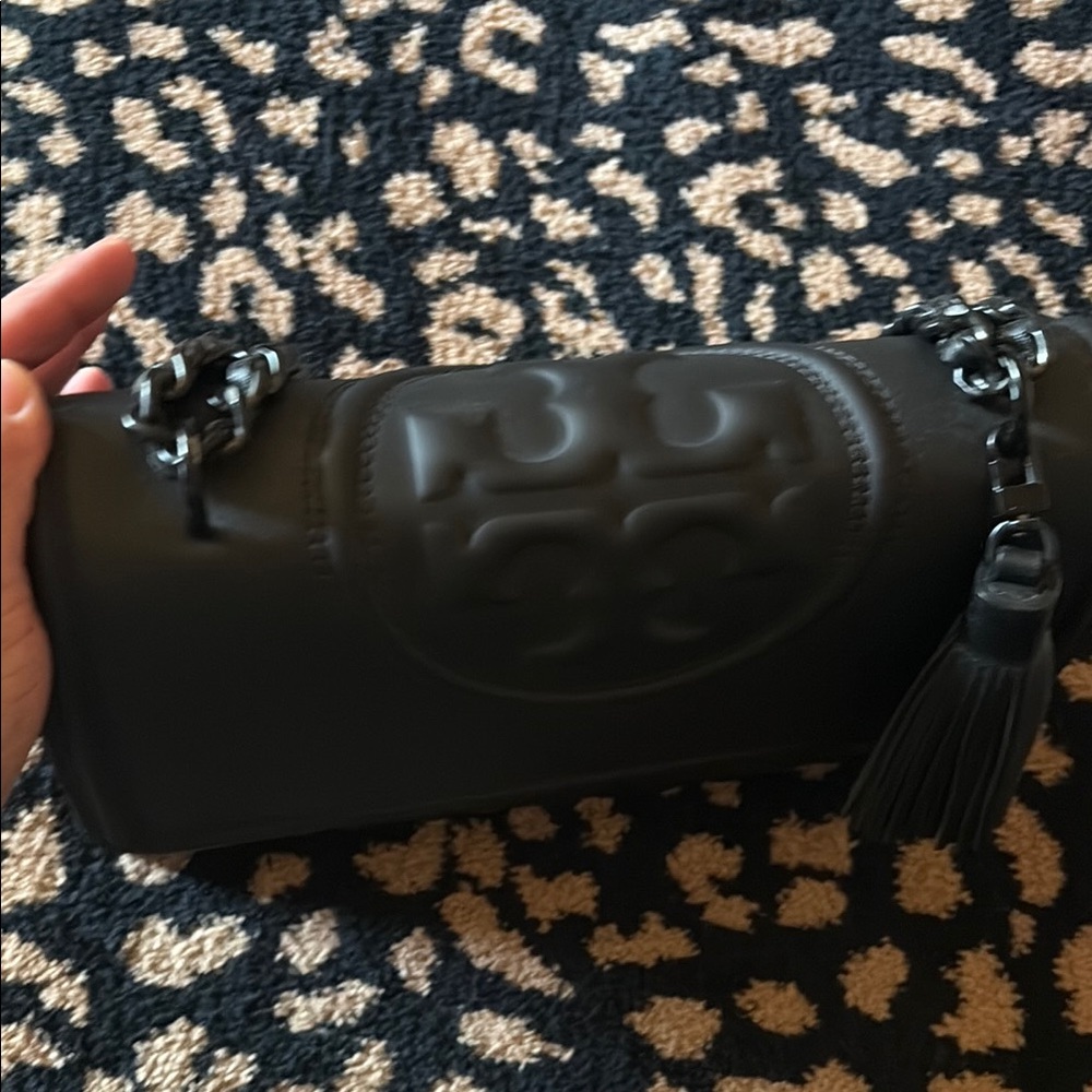 Black Quilted Leather Bag - Picture 5 of 14